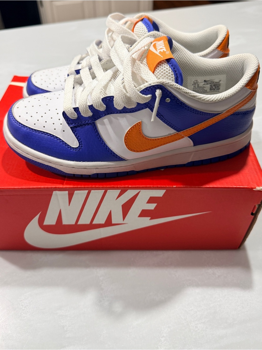 Nike Dunk Low GS “Knicks” FN7783-400 sz 5.5y